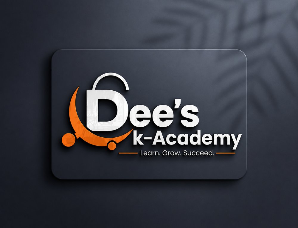 Dee's k-Academy — Learn. Grow. Succeed.