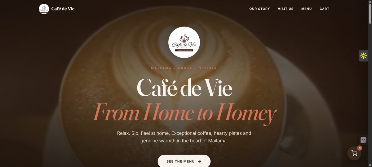 Café de Vie - Maitama, Abuja coffee shop
