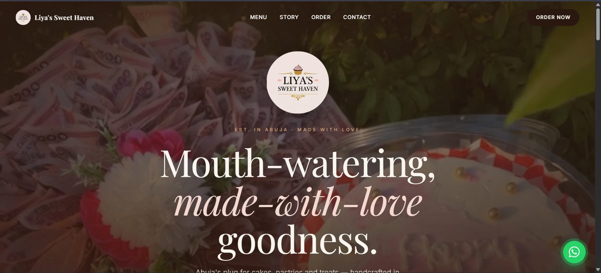 Liya's Sweet Haven - Abuja bakery