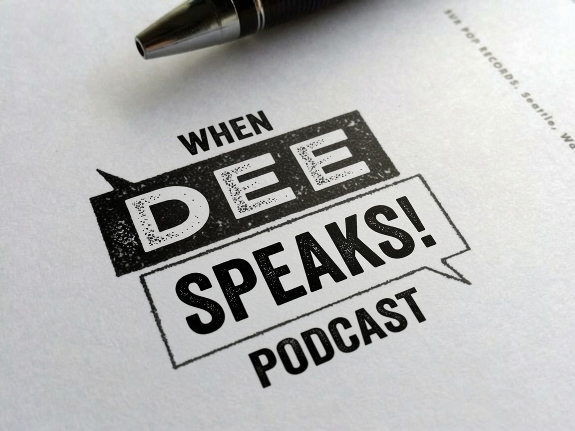 When Dee Speaks! Podcast logo